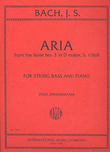 Aria from the Suite D major no.3&nbsp;&nbsp;for string bass and piano&nbsp;&nbsp;