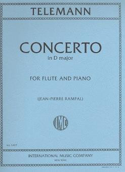 Concerto D major&nbsp;&nbsp;for flute and piano&nbsp;&nbsp;