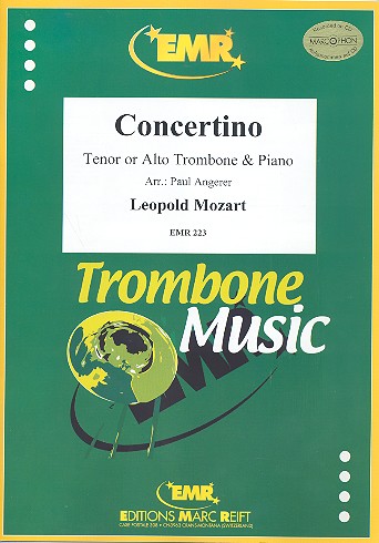 Concertino per trombone für Posaune und Streichorchester  für Posaune und Klavier  