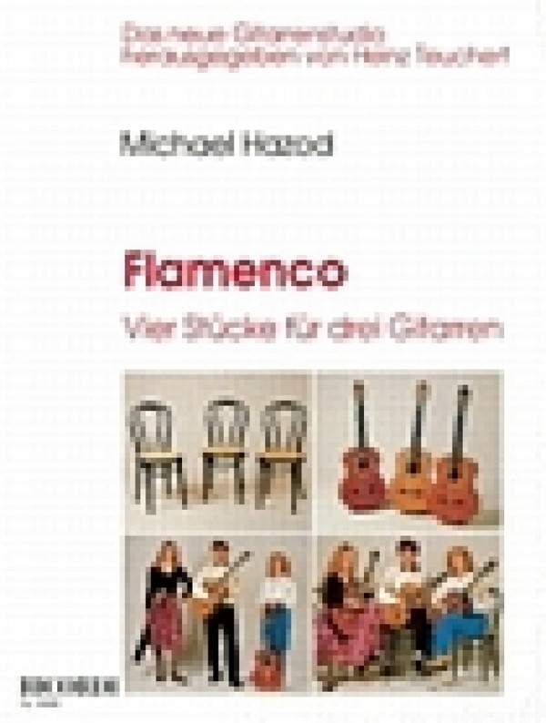 Flamenco 4 Stücke&nbsp;&nbsp;für 3 Gitarren&nbsp;&nbsp;Spielpartitur