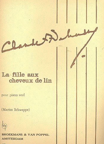 La fuille aux cheveux de lin  pour piano  