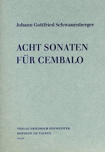 8 Sonaten für Cembalo    