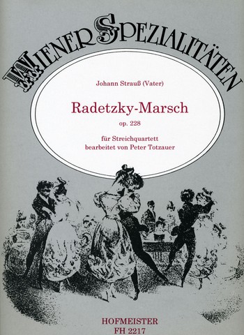 Radetzky-Marsch op.228  für Streichquartett  