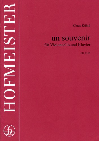 Un Souvenir für Violoncello  und Klavier  