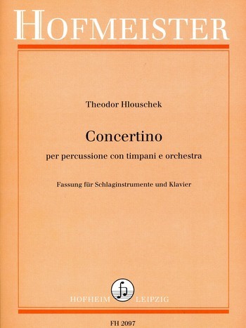 Concertino per percussione con timpani  e orchestra für Schlagwerk  und Klavier