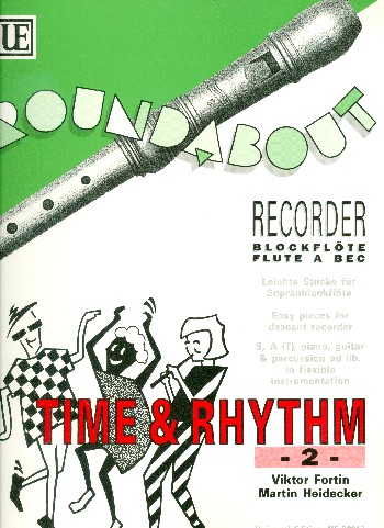 Time and rhythm 2 leichte Stücke&nbsp;&nbsp;für Sopranblockflöte&nbsp;&nbsp;