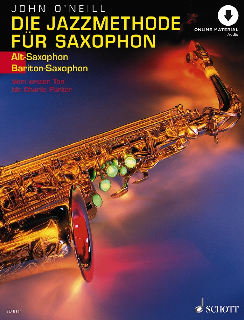 Die Jazzmethode Band 1 (+Online Audio)&nbsp;&nbsp;für Saxophon (A/B)&nbsp;&nbsp;