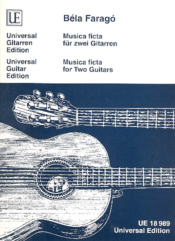 Musica ficta für 2 Gitarren&nbsp;&nbsp;&nbsp;&nbsp;