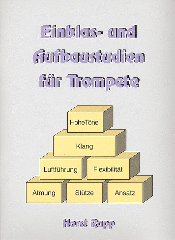 Einblas- und Aufbaustudien für  Trompete  