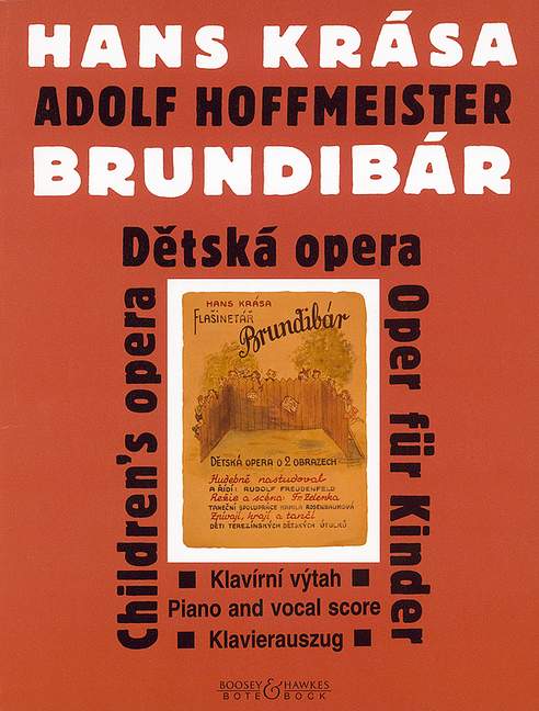 Brundibar  Oper für Kinder  Klavierauszug (ts/dt/en)