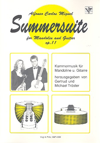 Summersuite op.11 für&nbsp;&nbsp;Mandoline (Gitarre)&nbsp;&nbsp;