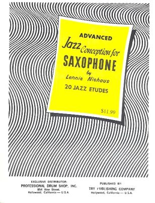 Advanced Jazz Conception (+CD)  20 jazz etudes for saxophone  