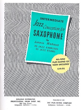 Intermediate Jazz Conception (+CD)  für Saxophon  
