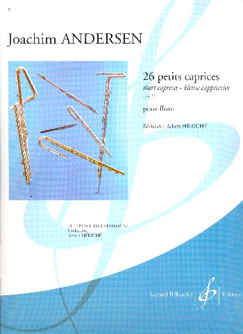 26 petits caprices op.37  pour la flute  