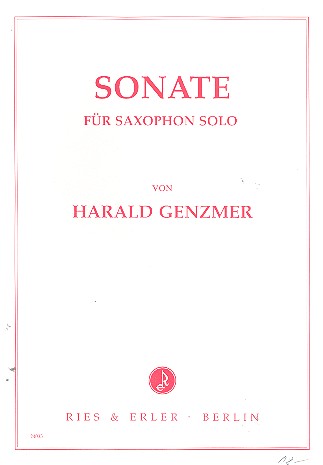 Sonate für Saxophon solo  (Alt- oder Tenorsaxophon)  