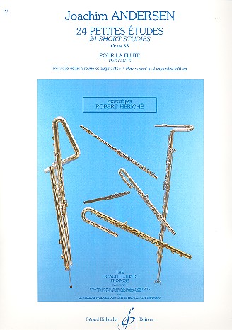 24 petites études op.33  pour flûte  