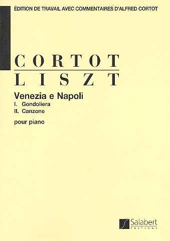Venezia e Napoli&nbsp;&nbsp;pour piano&nbsp;&nbsp;