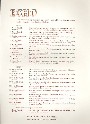 The plaint voor sopraan/viool/bc&nbsp;&nbsp;uit 'the fairy queen'&nbsp;&nbsp;