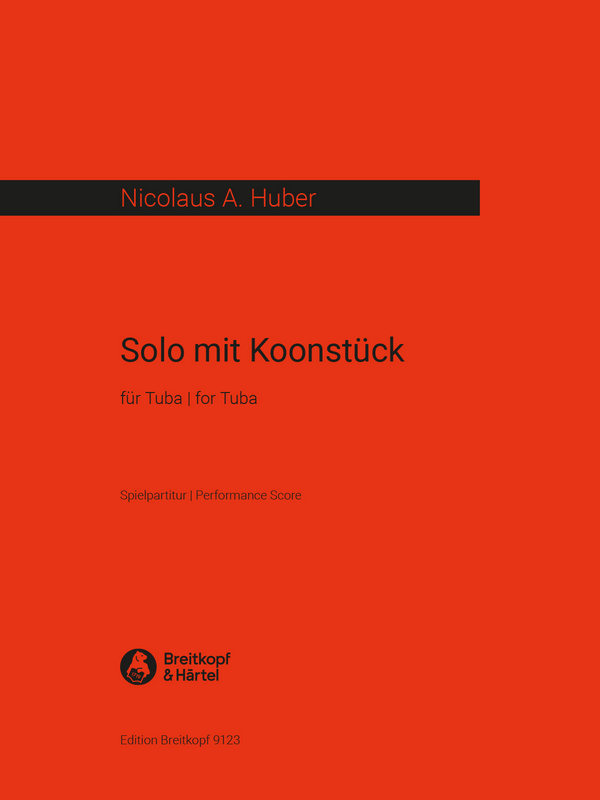 Solo mit Koonstück (+CD)  für Tuba mit Zuspiel-CD und Plüschtier  