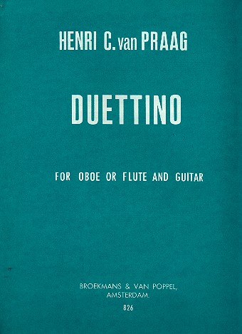 Duettino for oboe (flute) and guitar    