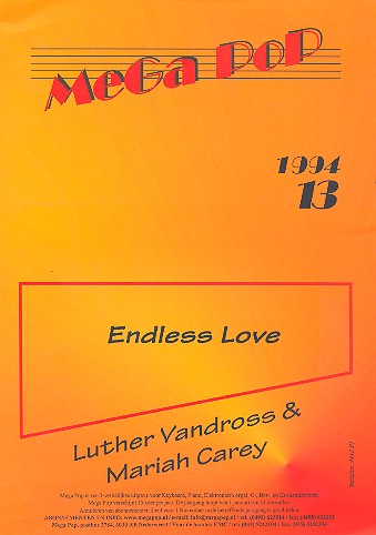 Endless Love: for piano&nbsp;&nbsp;Luther Vandross und Mariah Carey&nbsp;&nbsp;