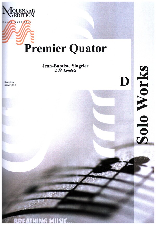 Premier Quatuor op.53&nbsp;&nbsp;pour 4 saxophones (SATB)&nbsp;&nbsp;partition et parties