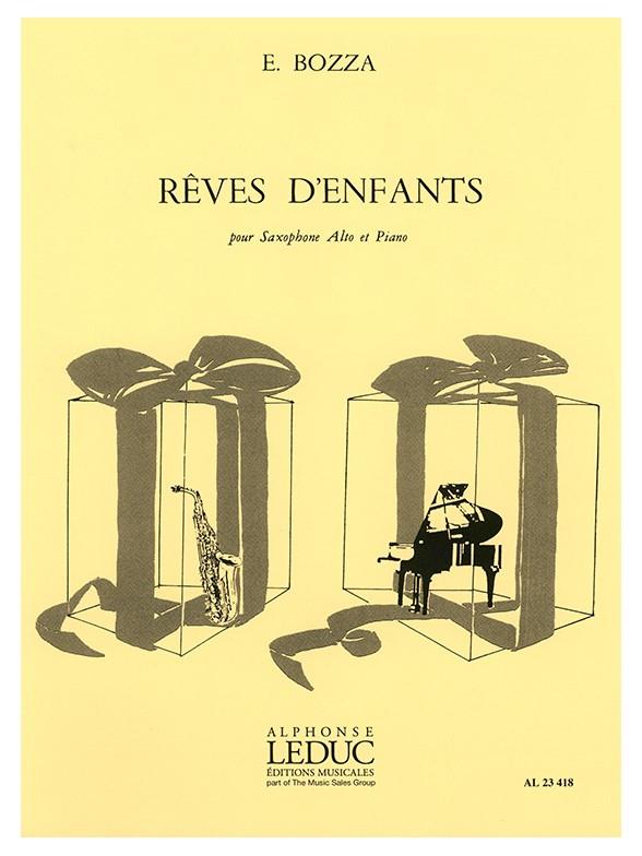 Rêves d'enfants pour&nbsp;&nbsp;saxophone alto et piano&nbsp;&nbsp;