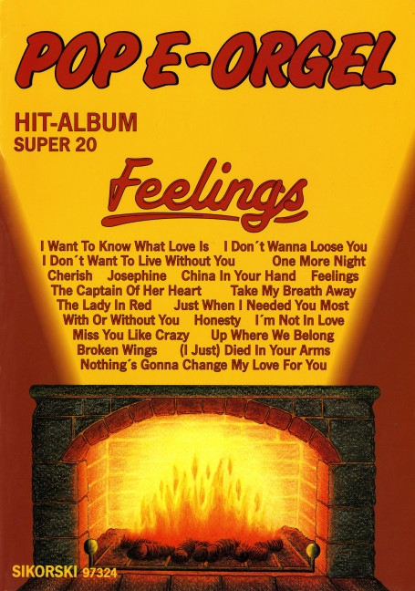 Pop E-Orgel Hit-Album Super 20:&nbsp;&nbsp;Feelings&nbsp;&nbsp;