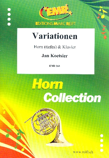 Variationen op.59,3 für tiefes&nbsp;&nbsp;Horn in F und Klavier&nbsp;&nbsp;