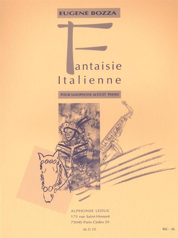 Fantaisie italienne pour&nbsp;&nbsp;saxophone alto et piano&nbsp;&nbsp;