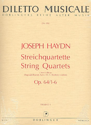 STREICHQUARTETTE OP.64,1-6&nbsp;&nbsp;STIMMEN&nbsp;&nbsp;
