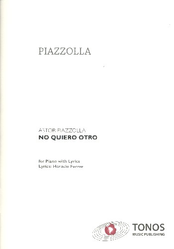 No quiero otro&nbsp;&nbsp;für Klavier&nbsp;&nbsp;