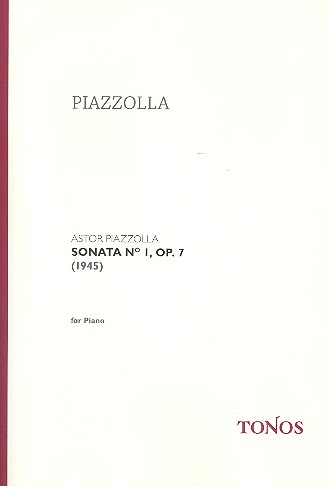 Sonate Nr.1 op.7&nbsp;&nbsp;für Klavier&nbsp;&nbsp;