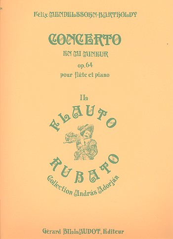 Concerto mi mineur op.64 pour&nbsp;&nbsp;flute et piano&nbsp;&nbsp;