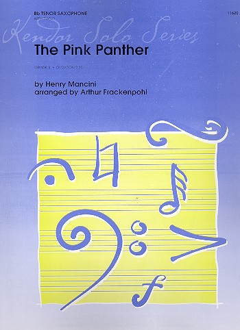 The Pink Panther  for tenor saxophone and piano  