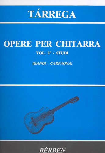 Opere per chitarra vol.2 studi    