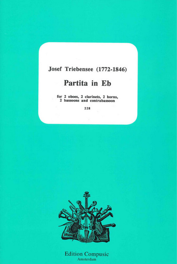 Partita in Eb for 2 oboes, 2 clarinets,&nbsp;&nbsp;2 horns, 2 bassoons and contrabassoon&nbsp;&nbsp;score and parts