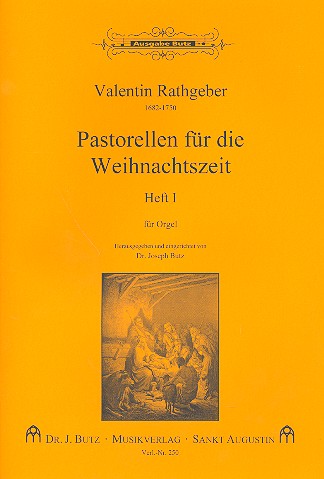 Pastorellen für die Weihnachtszeit Band 1  für Orgel  