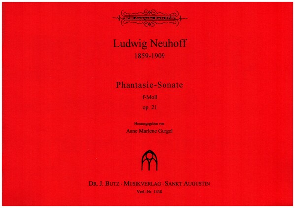 Fantasie-Sonate f-Moll op.21&nbsp;&nbsp;für Orgel&nbsp;&nbsp;