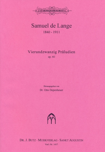 24 Präludien op.60&nbsp;&nbsp;für Orgel&nbsp;&nbsp;
