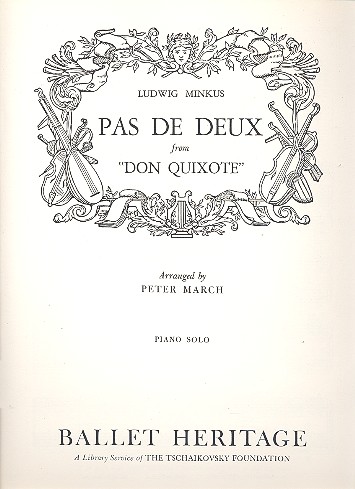 Pas de deux aus Don Quichotte  für Klavier  
