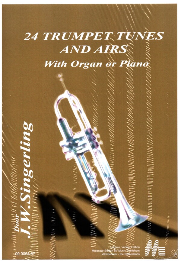 24 Trumpet Tunes and Airs  for trumpet and organ (piano)  