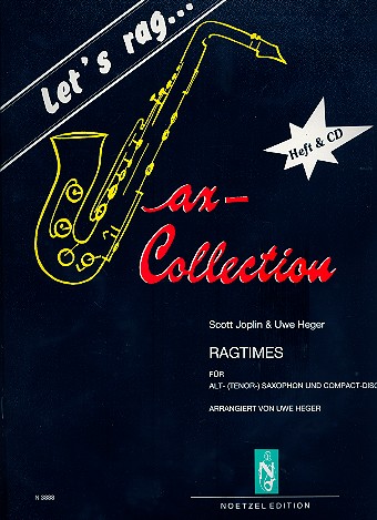 Let's rag (+CD) Sax Collection&nbsp;&nbsp;für Alt-(Tenor-)Saxophon&nbsp;&nbsp;