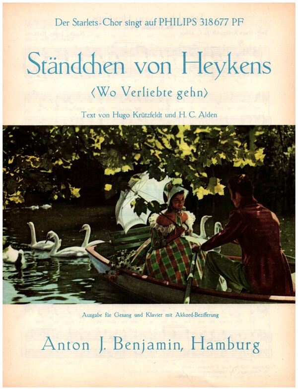 Ständchen&nbsp;&nbsp;für Gesang und Klavier&nbsp;&nbsp;