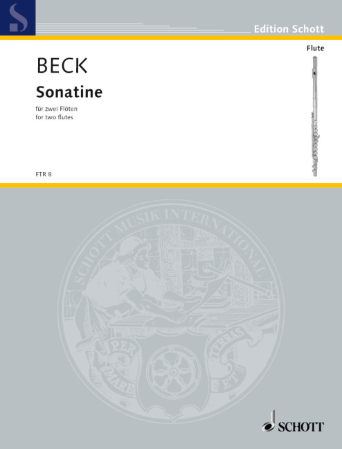 Sonatine&nbsp;&nbsp;für 2 Flöten&nbsp;&nbsp;Spielpartitur