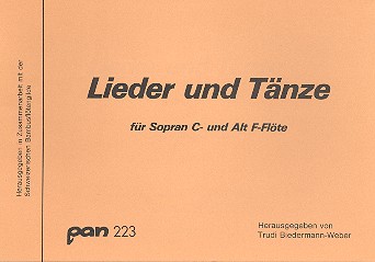 Lieder und Tänze&nbsp;&nbsp;für 2 Blockflöten (SA)&nbsp;&nbsp;