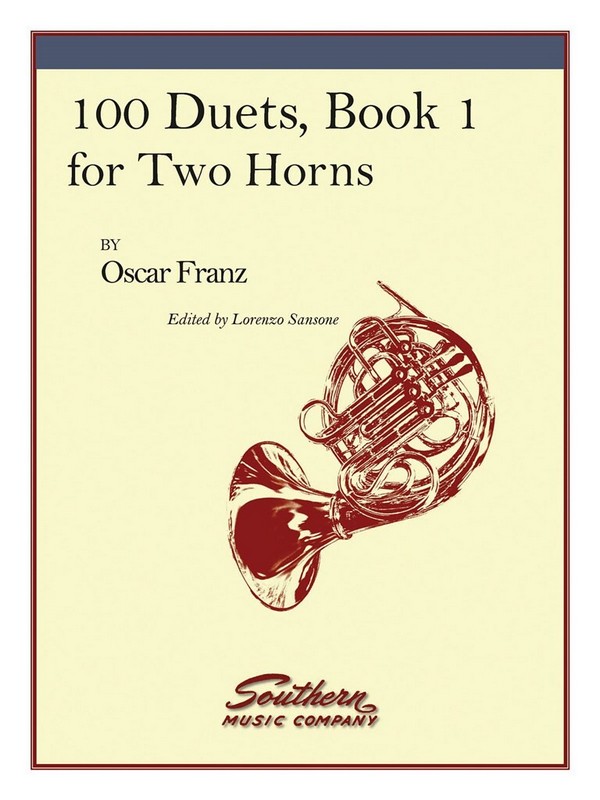100 Duets vol.1 for 2 french horns    