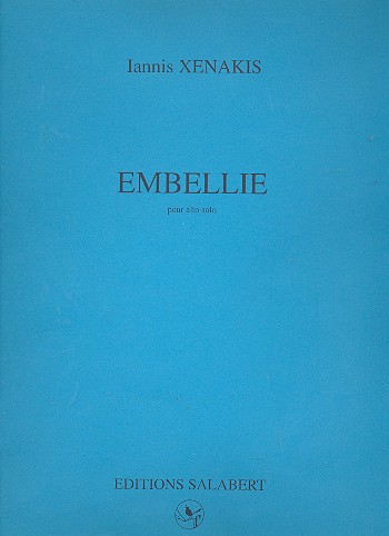 Embellie pour alto solo    