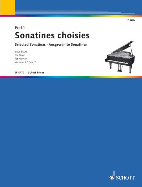 Sonatines classiques vol.1   pour piano  