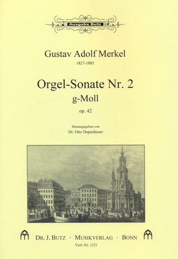 Sonate g-Moll Nr.2 op.42  für Orgel  